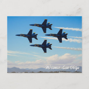 San Diego Miramar Air Show  Postcard
