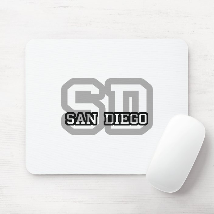 San Diego Mouse Pad