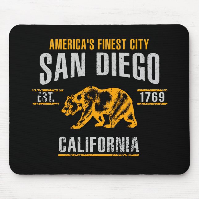 San Diego Mouse Pad (Front)