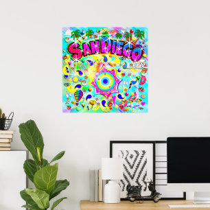 San Diego Mystic Dance Poster