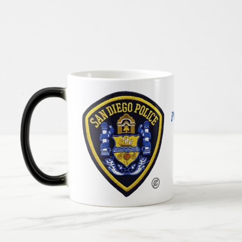 San Diego Police Morphing Mug 11 oz Magic Mug