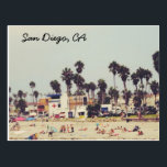 San Diego Postcard<br><div class="desc">Overlooking Ocean Beach in San Diego, CA.</div>