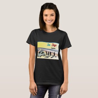 San Diego Postcard T-Shirt