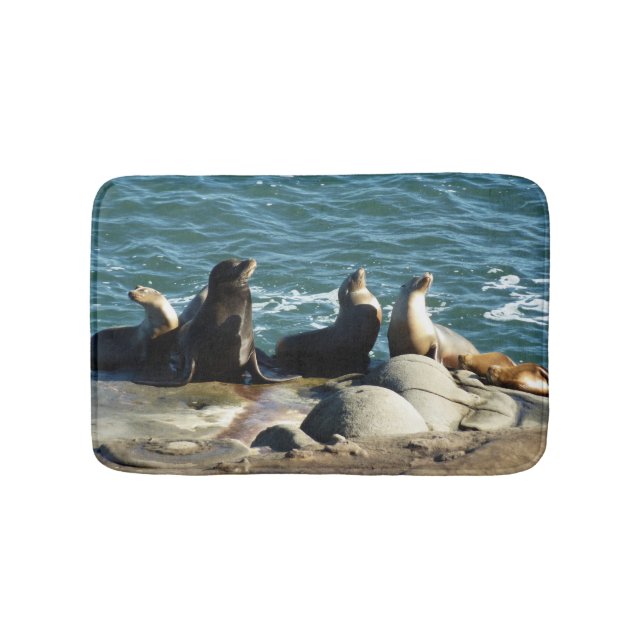 San Diego Sea Lions Bath Mat (Front)