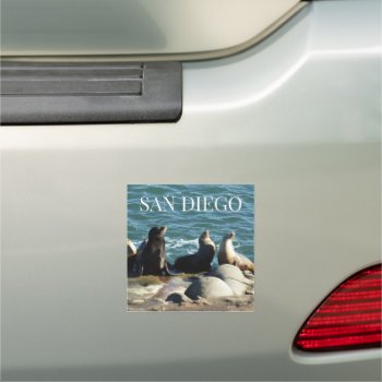 San Diego Sea Lions Car Magnet by mlewallpapers at Zazzle