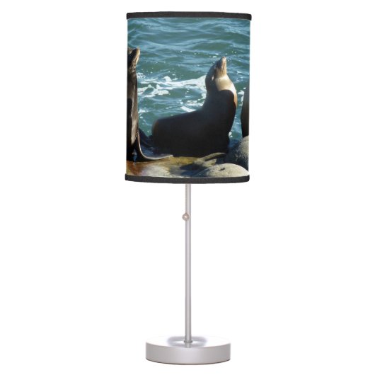 San Diego Sea Lions Table Lamp (Front)