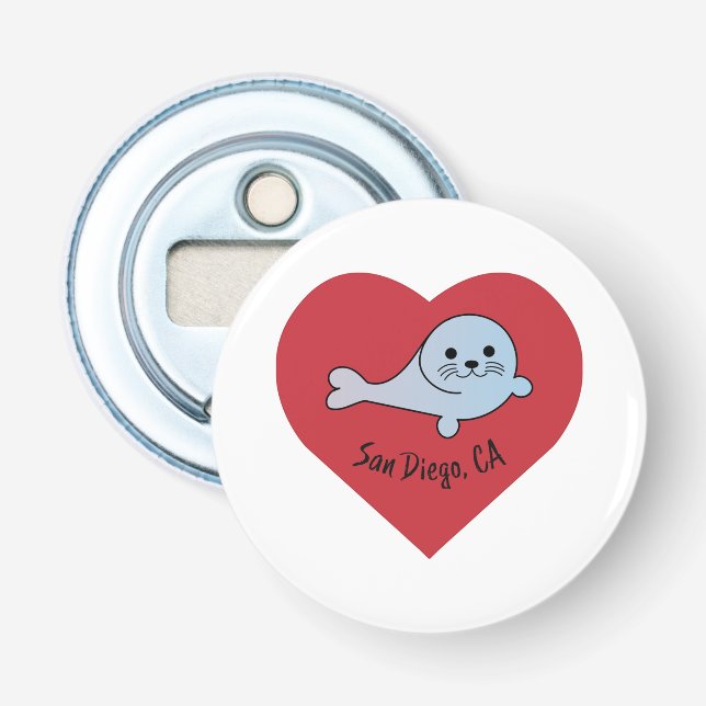 San Diego Seal Bottle Opener (Front)