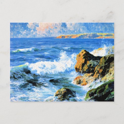 San Diego Shores fine art Postcard