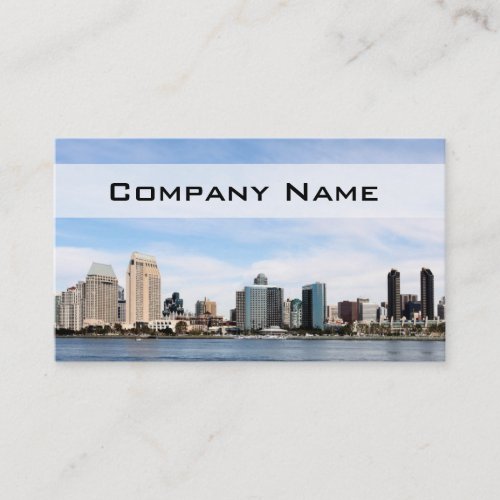San Diego Skyline Business Cards