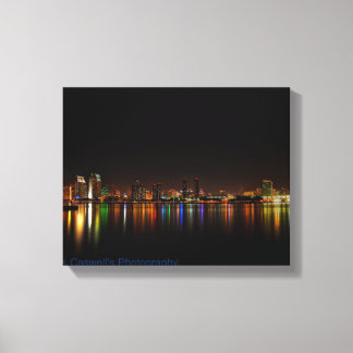 San Diego Skyline Canvas Print