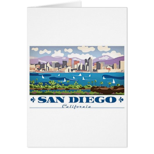 San Diego Skyline Cards (Front)