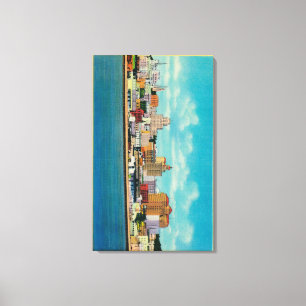 San Diego Skyline from the BaySan Diego, CA Canvas Print