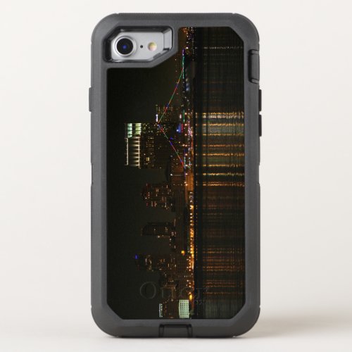 San Diego Skyline Night OtterBox Defender iPhone SE87 Case