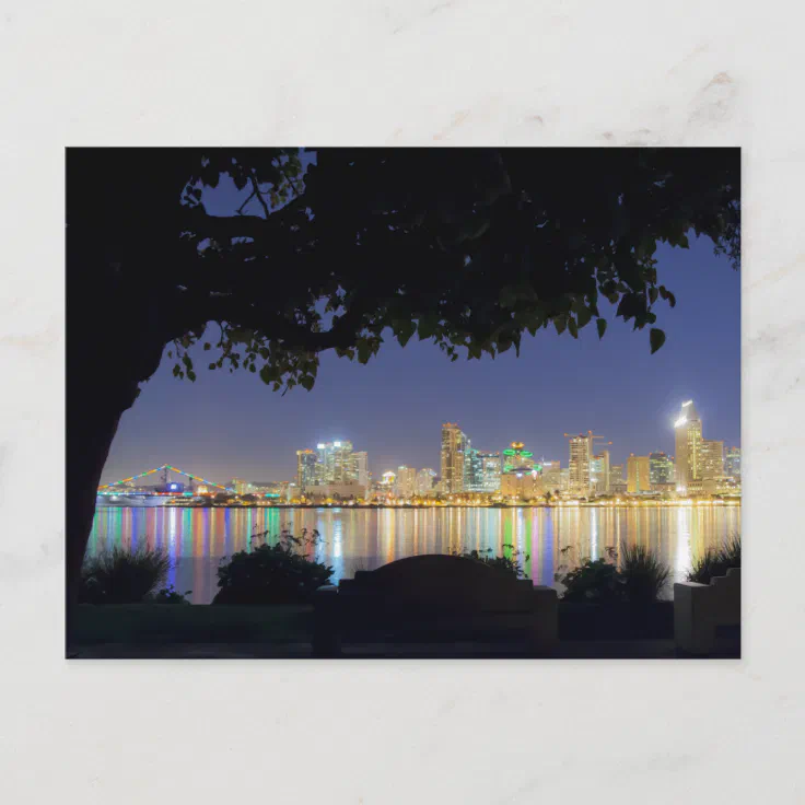 San Diego Skyline Postcard | Zazzle