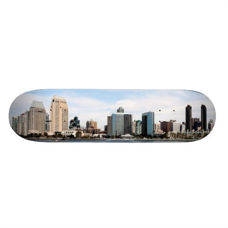 San Diego Skyline Skateboard Deck
