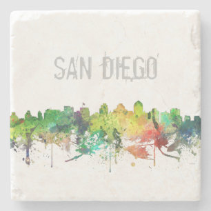 SAN DIEGO SKYLINE SP - STONE COASTER