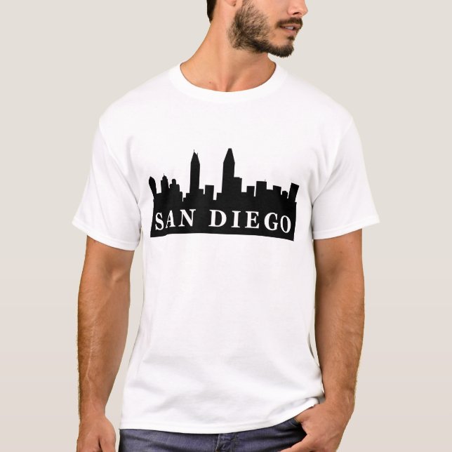 San Diego Skyline T-Shirt (Front)
