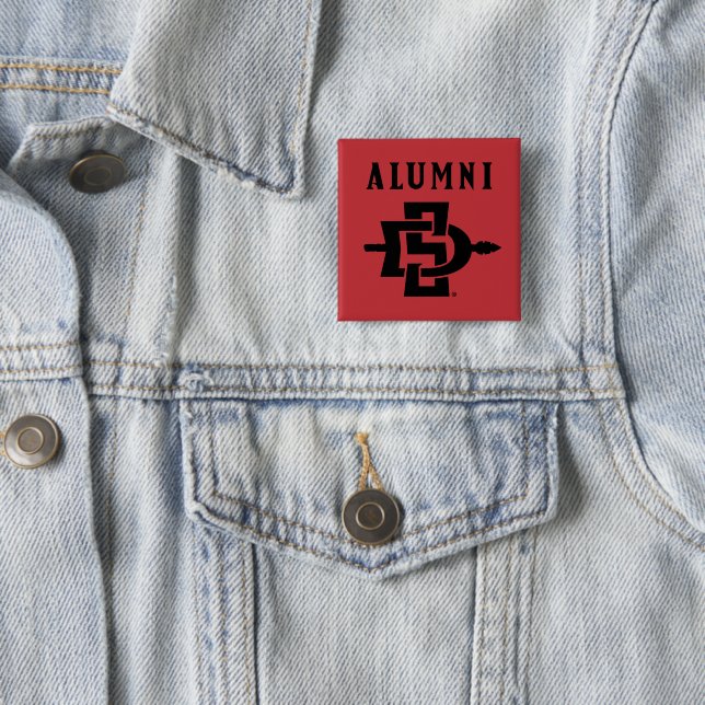 San Diego State Alumni Button (In Situ)