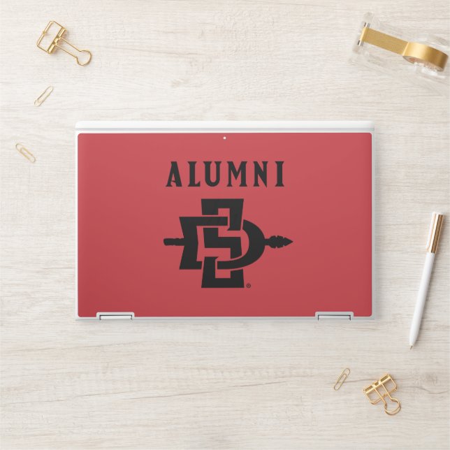 San Diego State Alumni HP Laptop Skin (Desk)