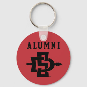 San Diego State Alumni Keychain