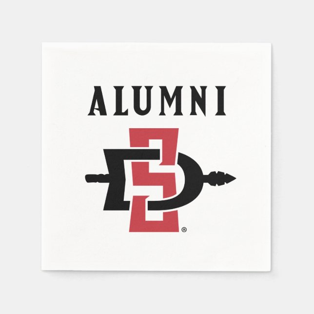 San Diego State Alumni Napkins (Front)