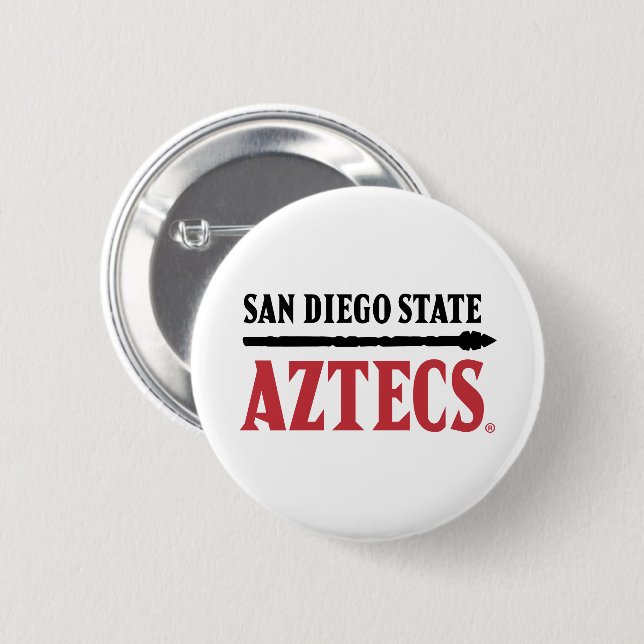 San Diego State Aztecs Button (Front & Back)