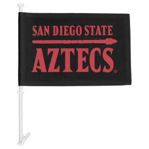 San Diego State Aztecs Car Flag