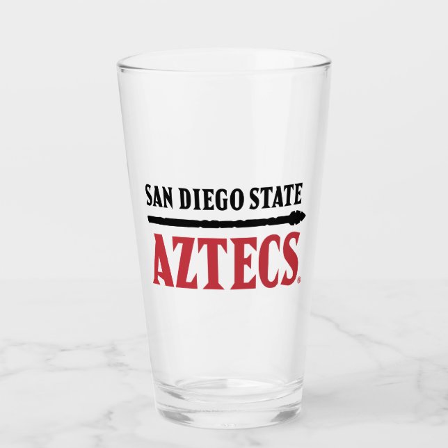 San Diego State Aztecs Glass (Front)