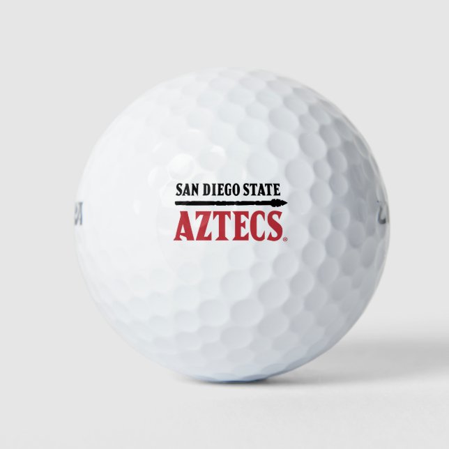 San Diego State Aztecs Golf Balls (Front)