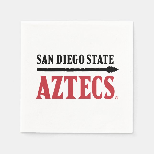 San Diego State Aztecs Napkins (Front)