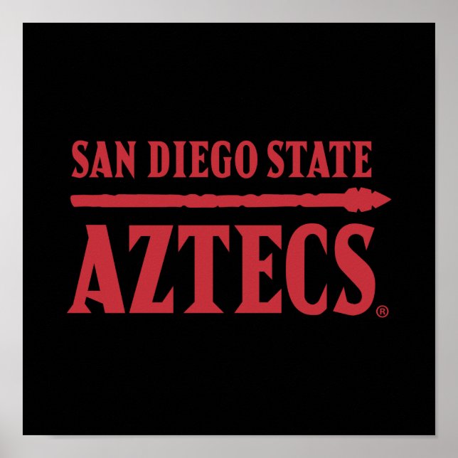 San Diego State Aztecs Poster (Front)