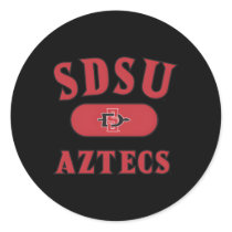 San Diego State Aztecs Varsity Classic Round Sticker