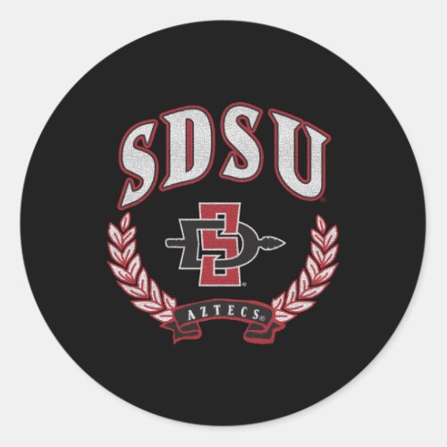 San Diego State Aztecs Victory Classic Round Sticker