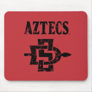 San Diego State Aztecs Vintage_c43139.ai Mouse Pad