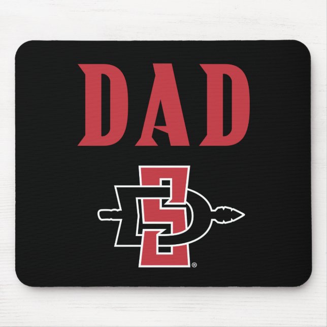 San Diego State Dad_000000.ai Mouse Pad (Front)