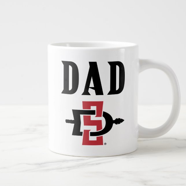 San Diego State Dad Giant Coffee Mug (Right)