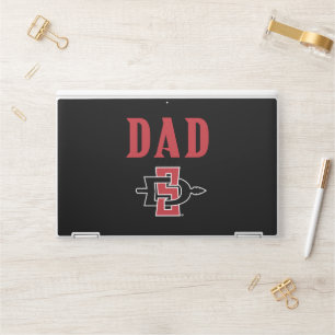 San Diego State Dad HP Laptop Skin