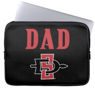 San Diego State Dad Laptop Sleeve