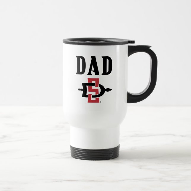 San Diego State Dad Travel Mug (Right)