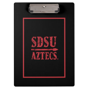 San Diego State Logo and Wordmark Clipboard