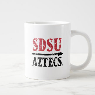 San Diego State Logo and Wordmark Giant Coffee Mug