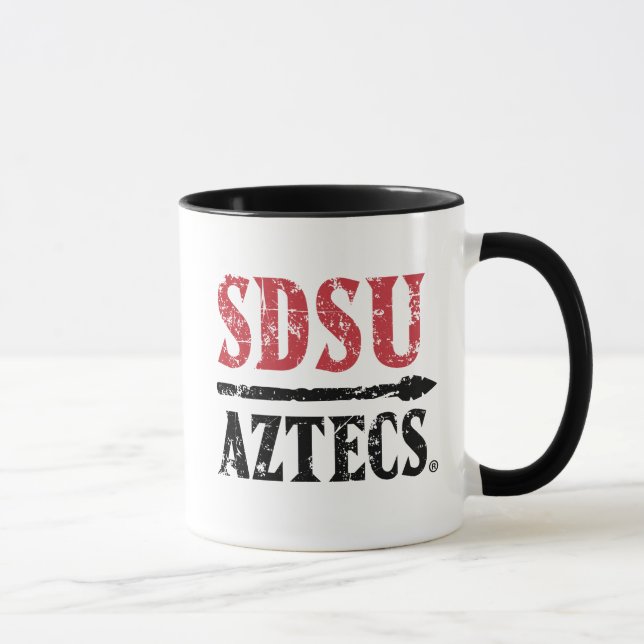 San Diego State Logo and Wordmark Mug (Right)