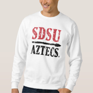 San Diego State Logo and Wordmark Sweatshirt