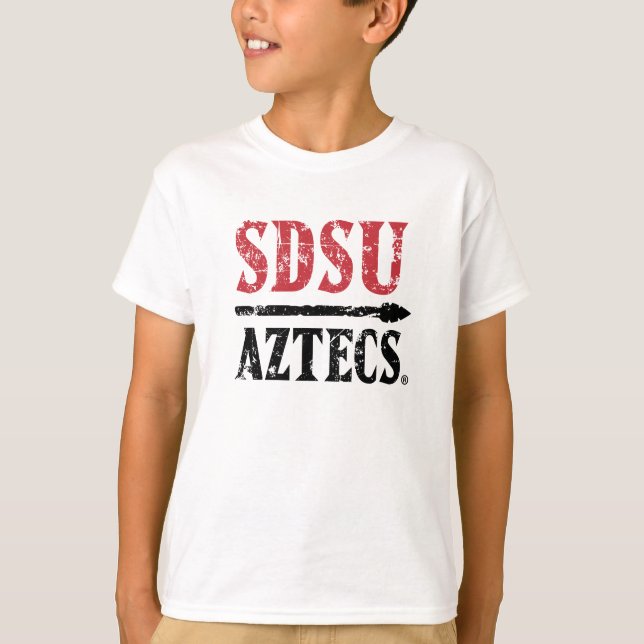 San Diego State Logo and Wordmark T-Shirt (Front)