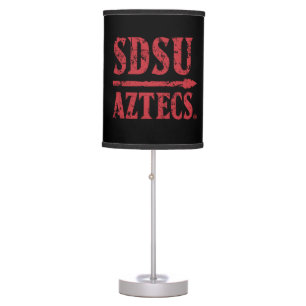 San Diego State Logo and Wordmark Table Lamp