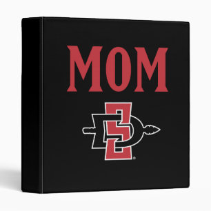 San Diego State Mom 3 Ring Binder