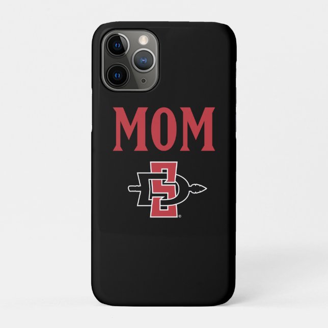 San Diego State Mom Case-Mate iPhone Case (Back)