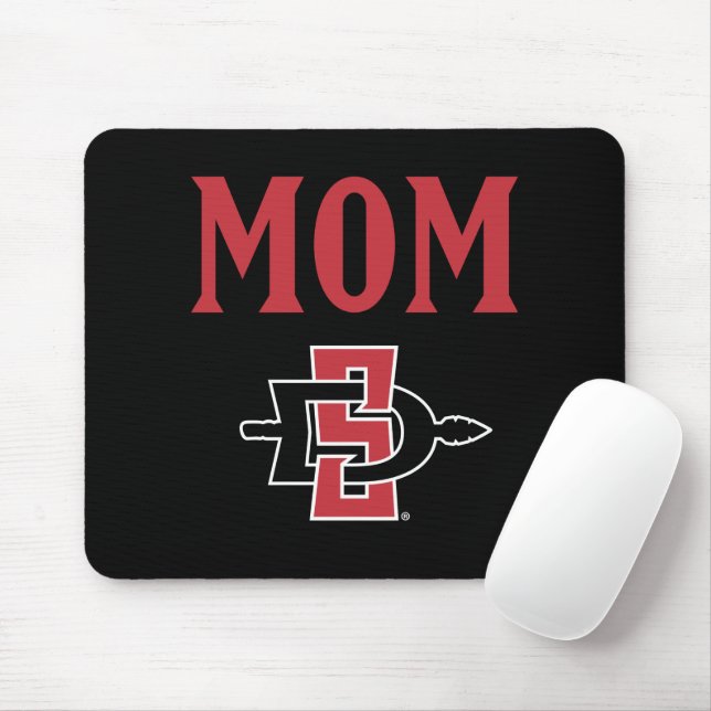 San Diego State Mom Mouse Pad (With Mouse)