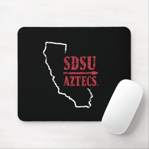 San Diego State State Love Mouse Pad