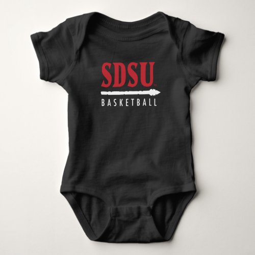 San Diego State University Basketball Baby Bodysuit